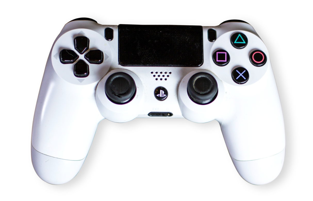 Controle Dualshock 4 Glacial White branco